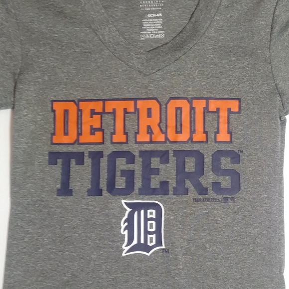 Detroit Tigers Girls Sz 4/5 Genuine Merch Team Ath - Picture 5 of 6